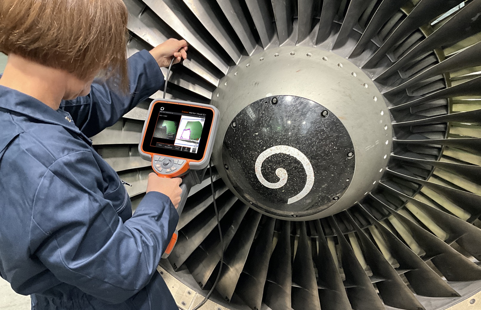 Everest MViQ+為航空發(fā)動機孔探帶來更多便利