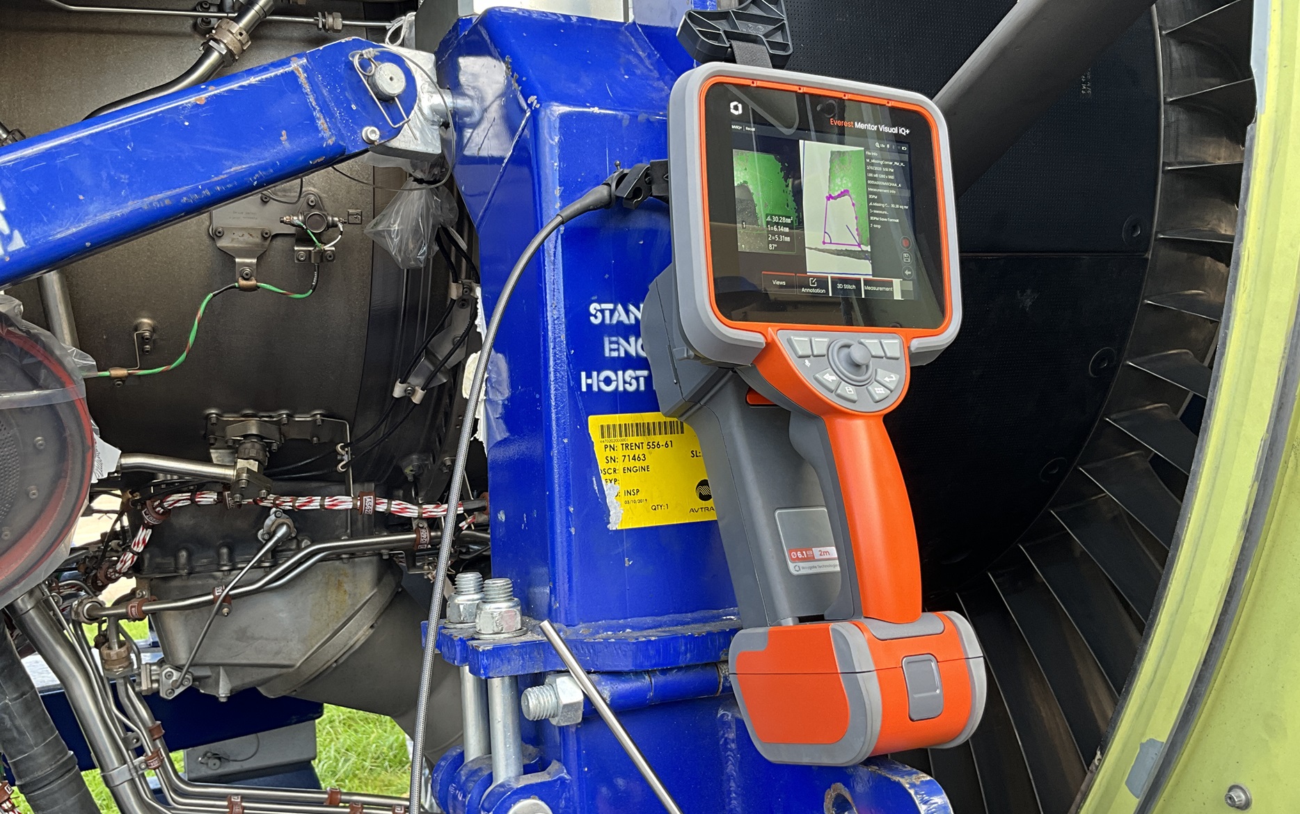 可搭載多種智能分析模型的韋林AI內(nèi)窺鏡